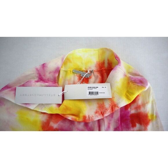 Stella McCartney Women's Sz 40 (US 4) Multicolor Splatter Print Knit Shorts $775 - Picture 5 of 6